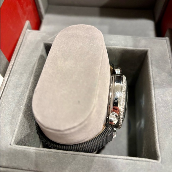 SOLD Watch Michele CSX Diamond Chronograph Mother of Pearl Watch Women’s - Picture 3 of 8